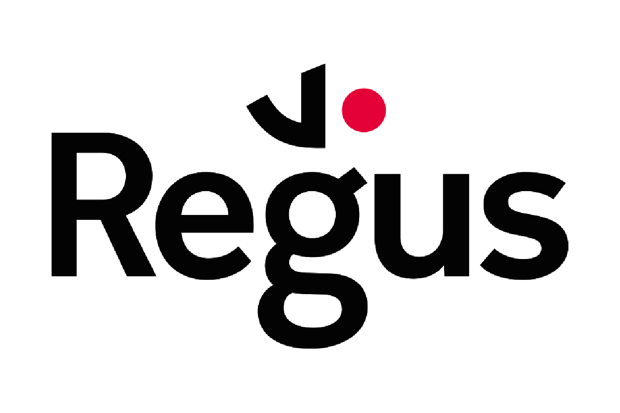 Logo Regus co working brabex security brasschaat